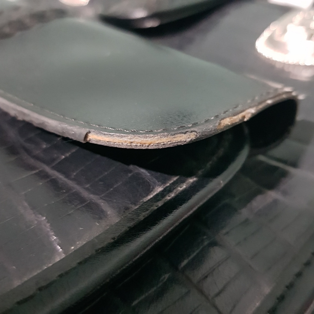 Black Structured Shoulder Bag - image 8